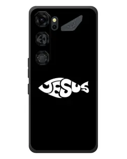 Чехол для ZTE Nubia Neo 5 GT 5G с картинкой «Рыба Jesus»