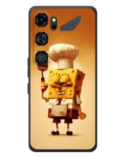 Чохол для ZTE Nubia Neo 5 GT 5G з картинкою «Губка Боб кухар»