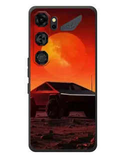 Чохол для ZTE Nubia Neo 5 GT 5G з картинкою «Cybertruck на Марсі»