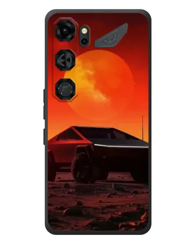 Чохол для ZTE Nubia Neo 5 GT 5G з картинкою «Cybertruck на Марсі»