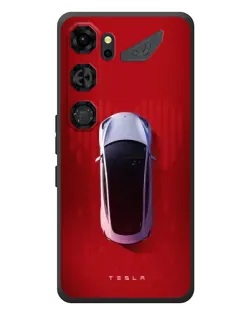 Чохол для ZTE Nubia Neo 5 GT 5G з картинкою «Tesla Top View»