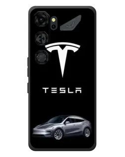 Чохол для ZTE Nubia Neo 5 GT 5G з картинкою «Tesla Model Y»