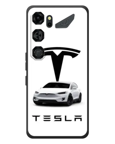 Чохол для ZTE Nubia Neo 5 GT 5G з картинкою «Tesla White Style»