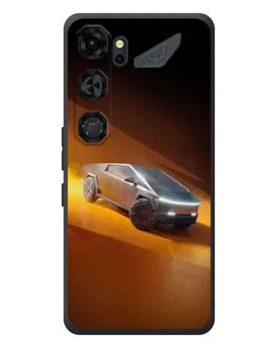 Чохол для ZTE Nubia Neo 5 GT 5G з картинкою «Cybertruck у пустелі»