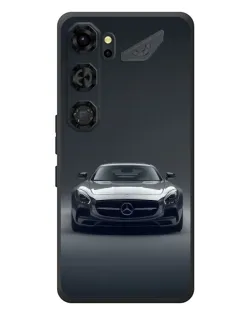 Чохол для ZTE Nubia Neo 5 GT 5G з картинкою «Mercedes на чорному»