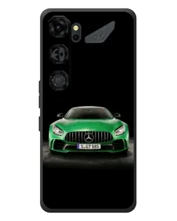 Чохол для ZTE Nubia Neo 5 GT 5G з картинкою «Mercedes — неоновий лого»