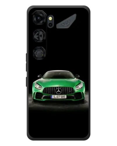 Чохол для ZTE Nubia Neo 5 GT 5G з картинкою «Mercedes — неоновий лого»