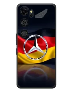 Чохол для ZTE Nubia Neo 5 GT 5G з картинкою «Mercedes — прапор Німеччини»