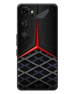 Чохол для ZTE Nubia Neo 5 GT 5G з картинкою «Mercedes Carbon Grid»