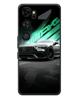 Чохол для ZTE Nubia Neo 5 GT 5G з картинкою «Темний Mercedes AMG»