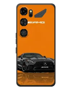 Чохол для ZTE Nubia Neo 5 GT 5G з картинкою «Помаранчевий Mercedes AMG»