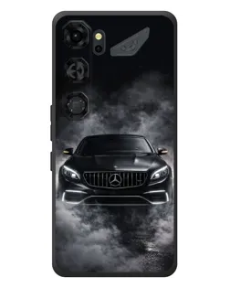 Чохол для ZTE Nubia Neo 5 GT 5G з картинкою «Mercedes у диму»