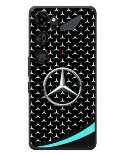 Чохол для ZTE Nubia Neo 5 GT 5G з картинкою «Mercedes — бірюзовий акцент»