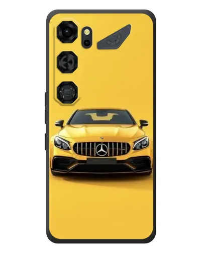 Чохол для ZTE Nubia Neo 5 GT 5G з картинкою «Жовтий Mercedes GT»