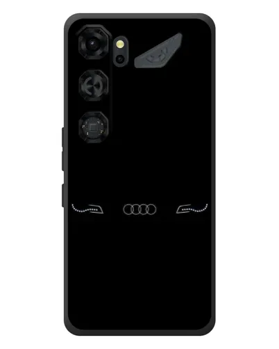 Чехол для ZTE Nubia Neo 5 GT 5G с картинкой «Audi — световой подпись»