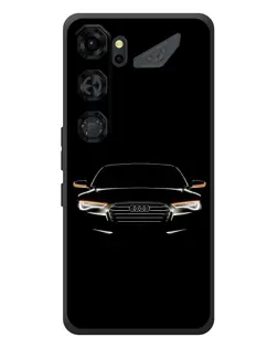 Чохол для ZTE Nubia Neo 5 GT 5G з картинкою «Audi — нічний контур»