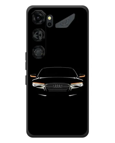Чехол для ZTE Nubia Neo 5 GT 5G с картинкой «Audi — ночной контур»