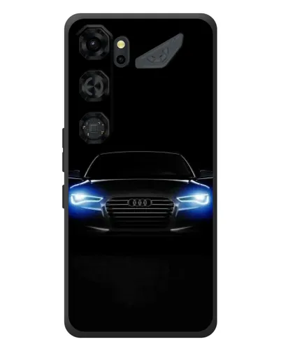 Чехол для ZTE Nubia Neo 5 GT 5G с картинкой «Audi в неоне»