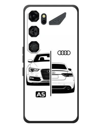 Чехол для ZTE Nubia Neo 5 GT 5G с картинкой «Audi — контрастный дизайн»