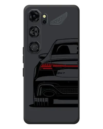 Чехол для ZTE Nubia Neo 5 GT 5G с картинкой «Задняя часть Audi — арт»