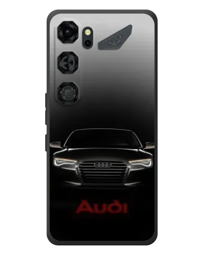 Чехол для ZTE Nubia Neo 5 GT 5G с картинкой «Audi — градиентный контур»
