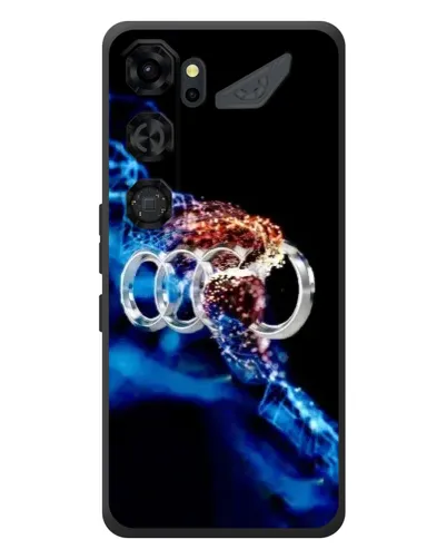 Чехол для ZTE Nubia Neo 5 GT 5G с картинкой «Энергия лого Audi»