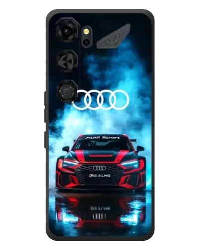 Чехол для ZTE Nubia Neo 5 GT 5G с картинкой «Audi Sport — неон»