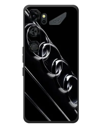 Чехол для ZTE Nubia Neo 5 GT 5G с картинкой «Audi — абстрактные кольца»