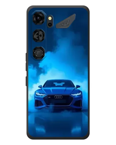 Чехол для ZTE Nubia Neo 5 GT 5G с картинкой «Audi — голубая энергия»