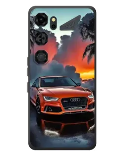 Чохол для ZTE Nubia Neo 5 GT 5G з картинкою «Audi — захід сонця»