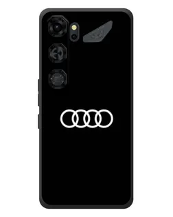 Чохол для ZTE Nubia Neo 5 GT 5G з картинкою «Audi White Logo»