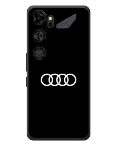 Чехол для ZTE Nubia Neo 5 GT 5G с картинкой «Audi White Logo»