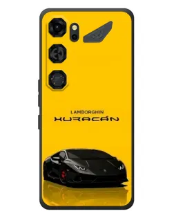 Чохол для ZTE Nubia Neo 5 GT 5G з картинкою «Lamborghini Huracan чорний»