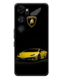 Чохол для ZTE Nubia Neo 5 GT 5G з картинкою «Lamborghini жовтий акцент»