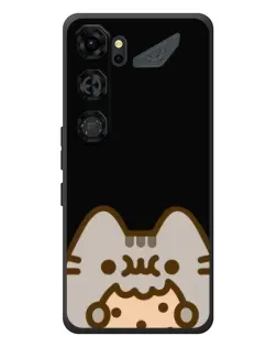Чохол для ZTE Nubia Neo 5 GT 5G з картинкою «Пушин на чорному»