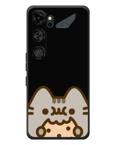 Чохол для ZTE Nubia Neo 5 GT 5G з картинкою «Пушин на чорному»