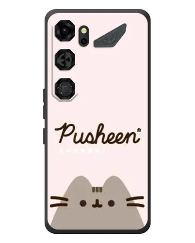 Чохол для ZTE Nubia Neo 5 GT 5G з картинкою «Pusheen логотип»