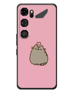 Чохол для ZTE Nubia Neo 5 GT 5G з картинкою «Pusheen серце»