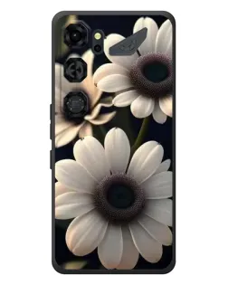 Чохол для ZTE Nubia Neo 5 GT 5G з картинкою «Білі маргаритки макро»