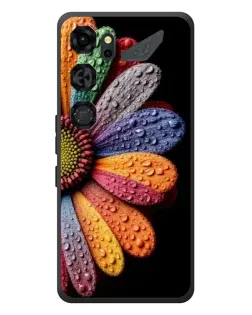 Чохол для ZTE Nubia Neo 5 GT 5G з картинкою «Райдужна квітка»