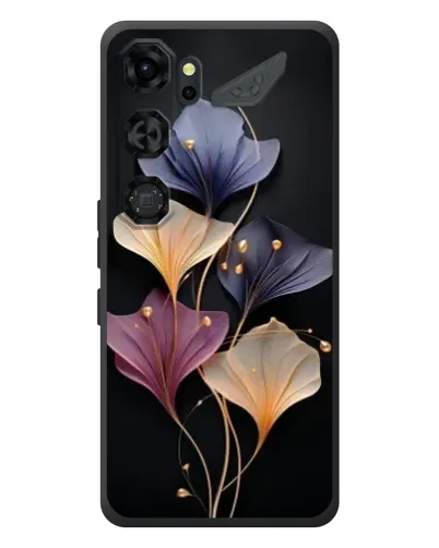 Чехол для ZTE Nubia Neo 5 GT 5G с картинкой «Лиловые цветы грации»
