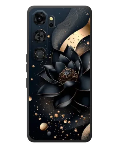 Чехол для ZTE Nubia Neo 5 GT 5G с картинкой «Черный лотос»