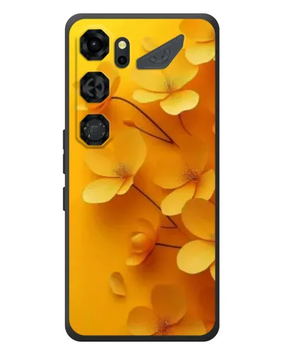 Чехол для ZTE Nubia Neo 5 GT 5G с картинкой «Золотые лепестки»