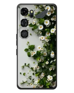 Чохол для ZTE Nubia Neo 5 GT 5G з картинкою «Гілка дрібних білих квітів»