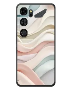 Чохол для ZTE Nubia Neo 5 GT 5G з картинкою «Пастельні ніжні хвилі»