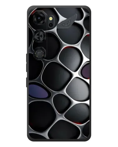 Чехол для ZTE Nubia Neo 5 GT 5G с картинкой «Объемная темная решетка» Чехол для ZTE Nubia Neo 5 GT 5G с картинкой «Объемная темная решетка»