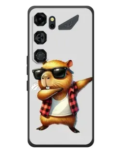 Чохол для ZTE Nubia Neo 5 GT 5G з картинкою «Капібара репер даб»