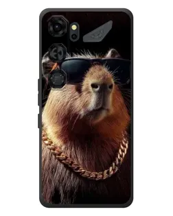 Чохол для ZTE Nubia Neo 5 GT 5G з картинкою «Капібара золотий ланцюг»
