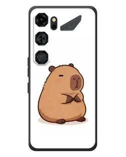 Чохол для ZTE Nubia Neo 5 GT 5G з картинкою «Товстенька капібара»