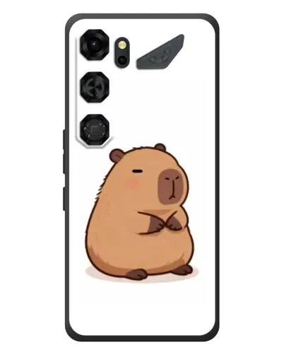 Чехол для ZTE Nubia Neo 5 GT 5G с картинкой «Толстенькая капибара»